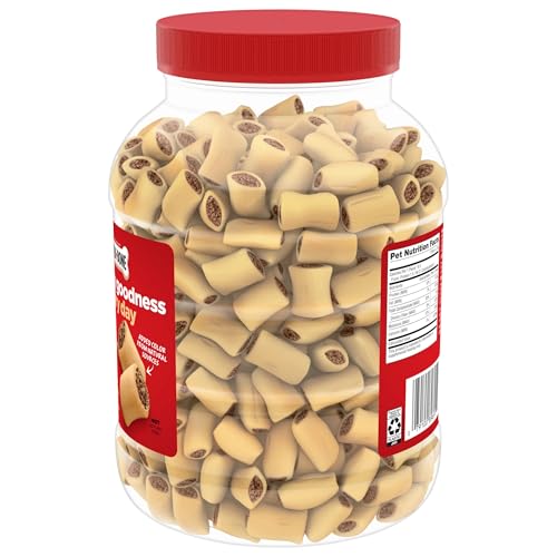 Milk-Bone MaroSnacks Peanut Butter Flavor Dog Treats, 40 oz Canister - image 8