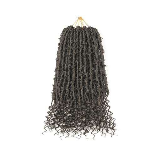 Aipin Short Butterfly Goddess Locs Crochet Curly Hair(14 Inch, 6packs,2#)