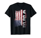 USA Flag MMA Mixed Martial Arts T-Shirt