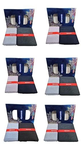 its' fashion impact SIYARAM Cotton Blend Shirt and Trouser Fabric Set, 2.25 Meter Shirt Piece, 1.20 Meter Pant Piece-picture-14