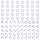 Perfekt für große Ohrringe: Diese transparenten Ohrringpolster können zur Unterstützung verschiedener Ohrringe verwendet werden, insbesondere großer schwerer Ohrringe, die die Ohrringe an Ort und Stelle stabilisieren und ein Durchhängen und Herausfallen verhindern können, sodass Ihre Ohrringe schön und anständig hängen.