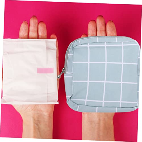 Healeved 8 Pçs Bolsa De Armazenamento De Absorvente Higiênico Conjunto De Viagem Kit De Maquiagem De