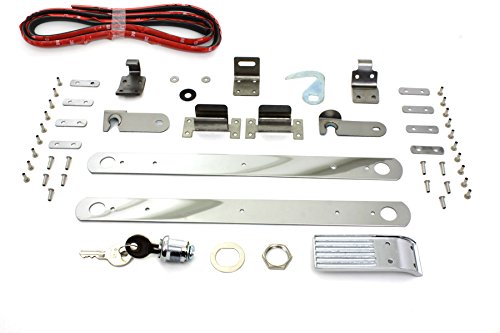 Kit de hardware para alforja de un lado compatible con motocicletas Harley FL 1970-1980 miniatura 3