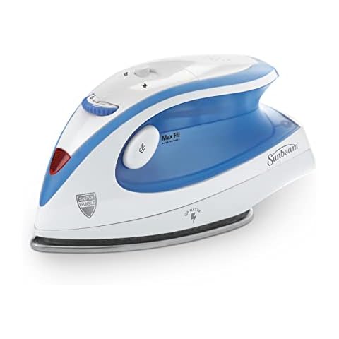 Sunbeam Travel Steam Iron, Dual Voltage, Lightweight and Soft-to-Touch Handle Cover