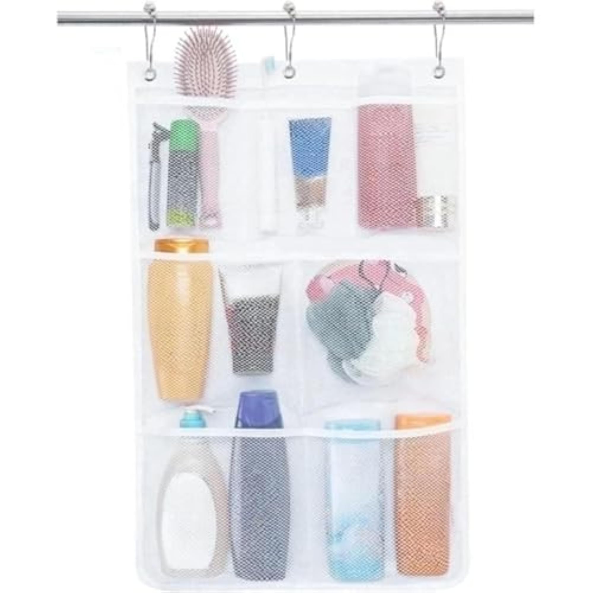 Hanging Shower Organizer, Multifunction Wall Mounted Bag