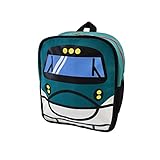 キッズリュック 子供 リュック 男の子 新幹線 私鉄 電車 グッズ 33728 乗り物 通園バッグ 通学 遠足 リュックサック 新幹線 電車 鉄道 キッズバッグ トレインリュック デイパック 電車グッズ こども バッグ クリスマスプレゼント 子ども 園児 33728 (ミント)