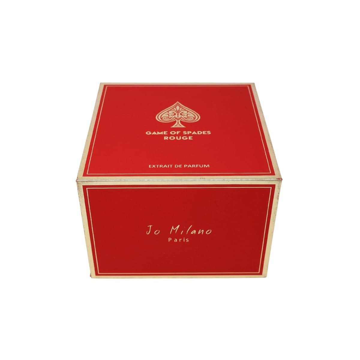 Jo Milano Game of Spades ROUGE EXTRAIT 4-Piece Gift Set Unisex, (3.4 Oz Extrait de Parfum Spray + 6.8 Oz Body Cleanser + 6.8 Oz Body Cream + 0.27 Oz Refillable Atomizer) sold by FRAGRANCE EXPERT
