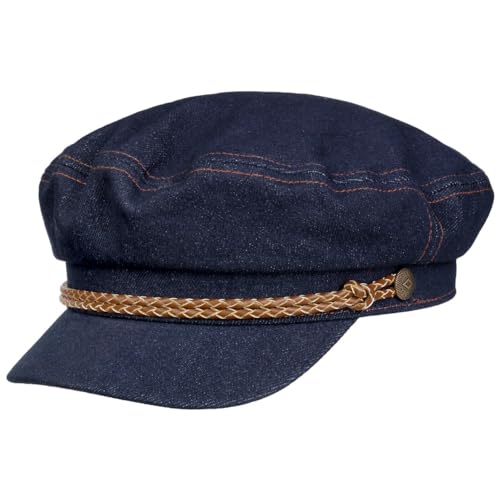 Image of Brixton Fiddler Cap Newsie, blue, 7 1 /4-7 3 /8
