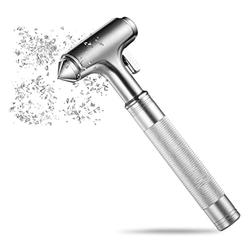 ZIBUYU-2-in-1-Car-Emergency-Safety-Hammer-Tool-Glass-Cutter ZIBUYU® 2 in 1 Car Emergency Safety Hammer Tool - Glass Cutter - Image 1
