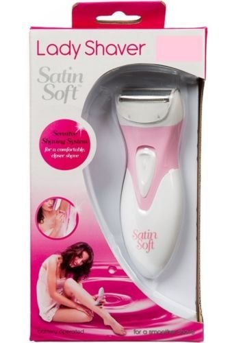 Lady Shaver Satin Soft Hair Remover Battery Operated Sensitive Women Shaver Gift by Lady Shaver Satin Soft