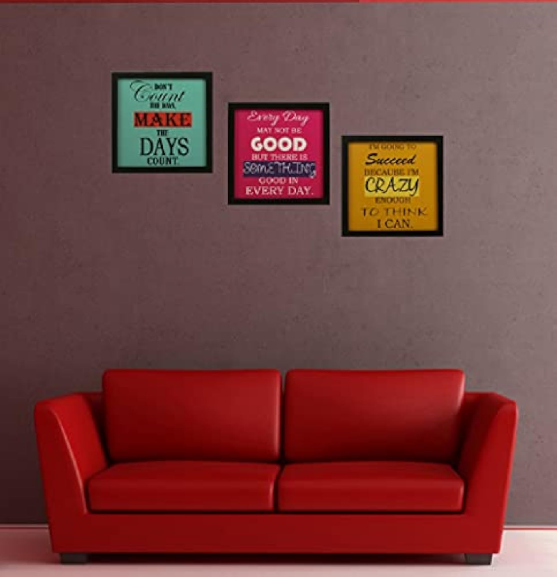 Framed Motivational Office Decor Art Prints