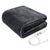 Electric Heating Blanket, 45*80cm USB Soft Flannel Heating Blanket Mink Fleece Heated Blanket Fast H