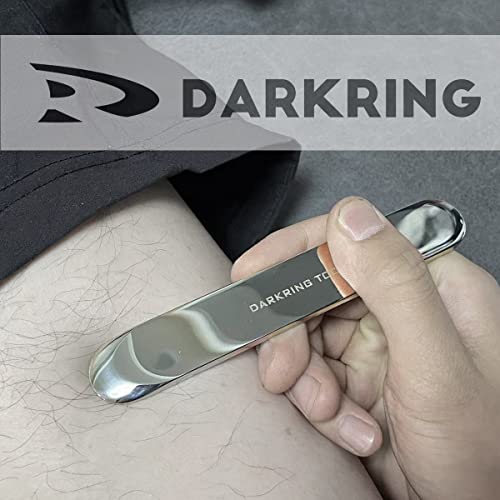 Darkring Muscle Scraper Massage Tool Iastm Tool Set (6-Piece) Gua Sha Stainless Steel Fascial Release Tool Deep Soft Tissue Massage Tool Set (Carrying Case) #TOP4