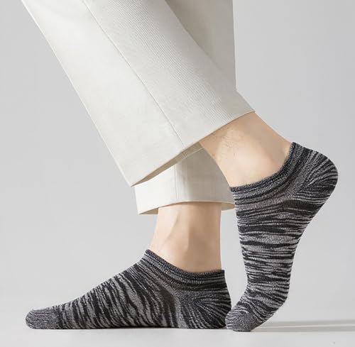 Image of 12-30 Pairs Low Cut Ankle Socks for Men Thin Breathable Casual No Show Athletic Socks Bulk