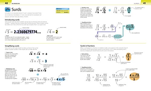 Help Your Kids with Maths, Ages 10-16 (Key Stages 3-4): A Unique Step-by-Step Visual Guide, Revision and Reference (DK Help Your Kids With)