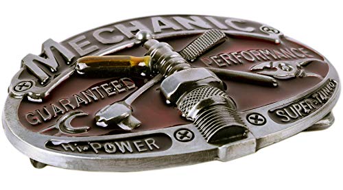 Belt Buckle Professional Worker Style Performance Accessories (Mechanic Guaranteen) #TOP3