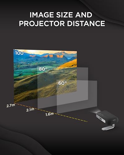 Projecteur LED VIEWSONIC M1 Max Full HD Google TV Portable 360° - vue 9