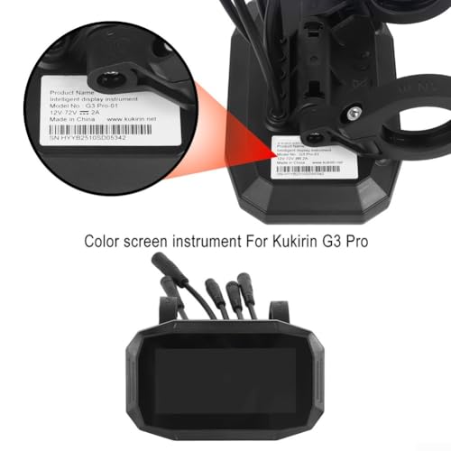 Panneau d'instruments numériques Kukirin résout les pannes G3 Pro - 5