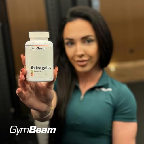GymBeam Astragalus - Kapseln mit mongolischem Milchkraut, 1000 mg pro Tagesdosis, Astragalus membranaceus-Wurzelpulver, Adaptogen & Antioxidans, unterstützt Herz-, Blutgefäß- & Nierengesundheit