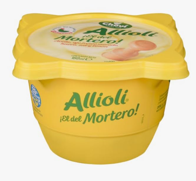 Salsa all'Aglio Vegetariana, 180ml, Senza Glutine. Confezione da 4