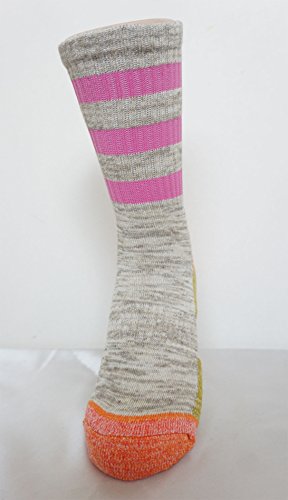 SEOULSTORY7 5Pack Women's Multi Performance Cushion Hiking/Outdoor Crew Socks Year Round4