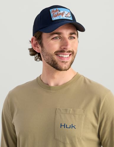 HUK Men's Kc Scott Tee, Comfortable Performance Fishing Long Sleeve T-Shirt with Chest Pocket2