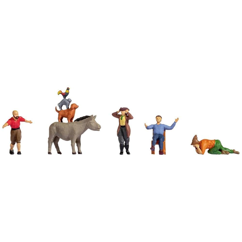 Noch 15806 Bremer Town Musicians, Multi-Coloured