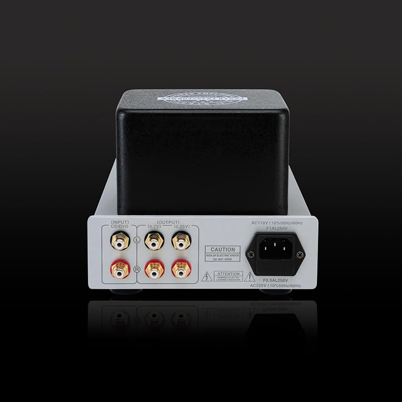 Yaqin MS12-B Phono Preamplifier or Pre Amplifier for CD/DVD, MM Phono Stage for MM Turntable, AC110 and AC230 Switchable