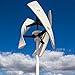 HYZHANHONG 10000W Small Portable Vertical Wind Turbine,Permanent Maglev Wind Turbine Generator 10A -40A 12V 24V Auto 48V,with MPPT Controller,24V