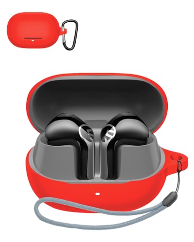 For SOUNDPEATS(�T�E���h�s�[�c) Air6 HS �P�[�X YAJOJO ���C�����X �C���[�z�� �[�d�P�[�X�J�o�[ �J���r�i�E�L�[�`�F�[���t�� �V���R���ی�P�[�X �����h�~ �ϏՌ� �h�o �L�Y�h�~ �w��h�~ SOUNDPEATS(�T�E���h�s�[�c