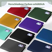 TCGPRO Toploader Binder mit Sichtfenster für 360 Karten in 3"x4" Rigid Hüllen, Toploader Album mit 9 seitliche Pocket und Reißverschluss, kompatibel mit MTG, TCG, Sports Cards etc. Dunkelgrün – Ansicht 7