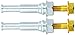 Carlson Quality Brake Parts 14138 Disc Brake Guide Pin Set