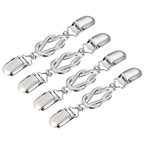 Image of uxcell Sweater Clips, Retro Cardigan Collar Clips, Shirt Clips Dresses Clip Brooch Shawl Clips for Women