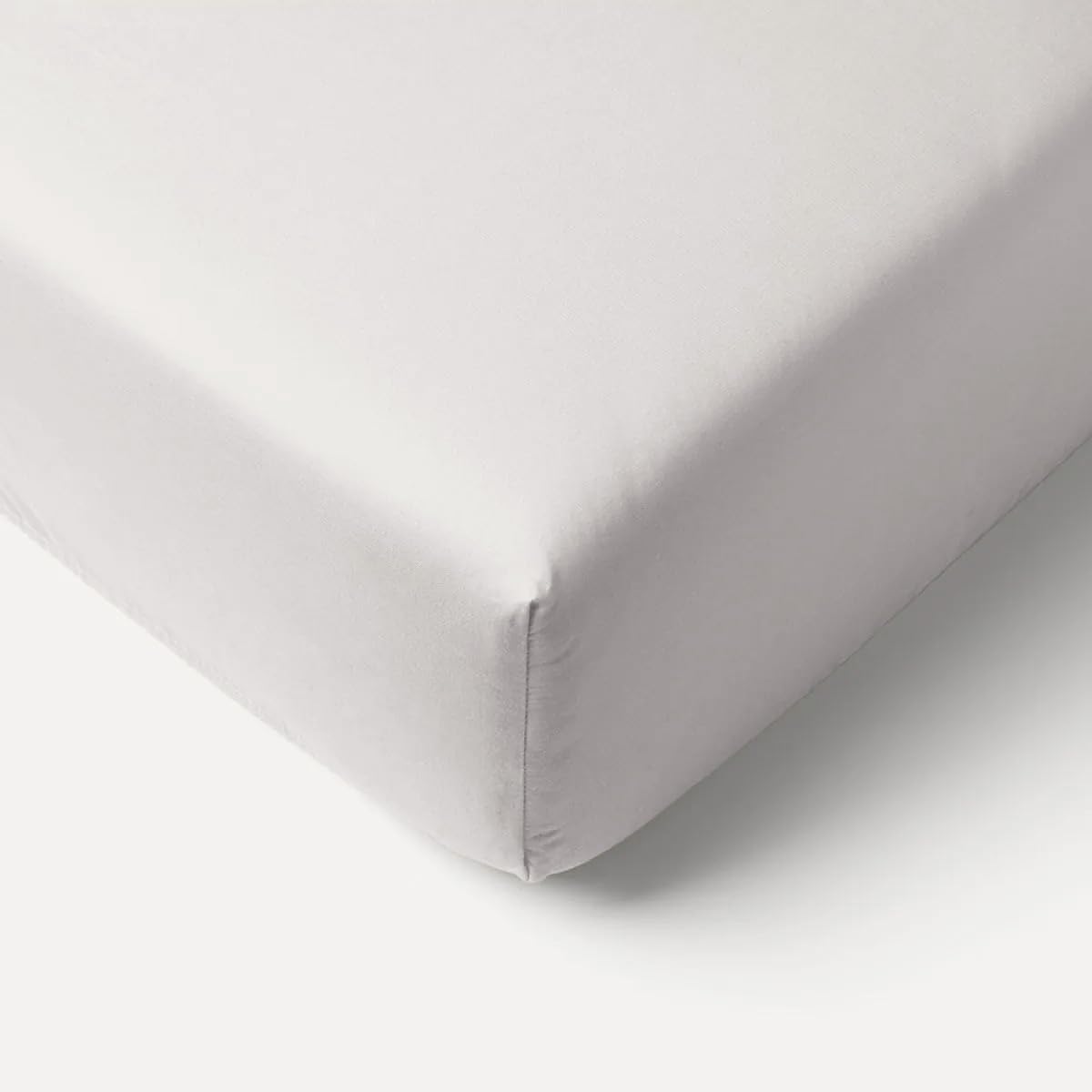 DOMIVA - Waterproof Fitted Sheet All in One Pearl Grey 90 x 200 cm - Mattress Protector