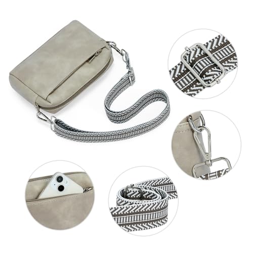 Image of WESTBRONCO Small Crossbody Bags for Women, Shoulder Handbags, Satchel Purse with Adjustable Strap