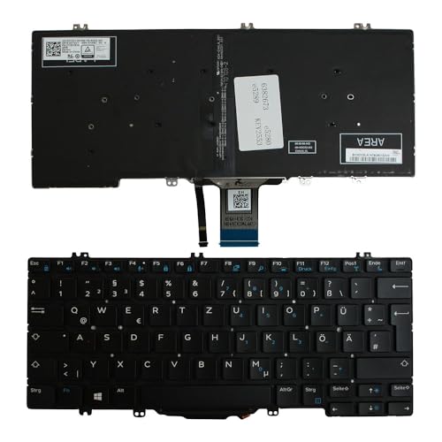 Clavier portable Dell 02TVV1 rétro-éclairé noir remplacement Power4Laptops clavier PC