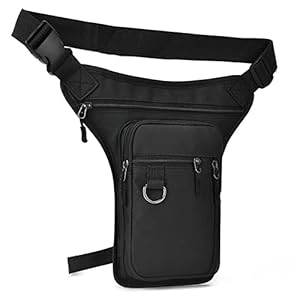 Generic 1 Drop-Leg-Gürteltasche Schwarz