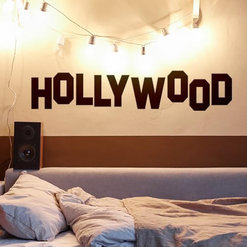 Autocollant mural en vinyle Hollywood pour masquer les défauts - 6