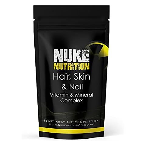 Nuke Nutrition Hair, Skin & Nails Vitamins Cover