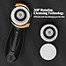 TOUCHBeauty Facial Cleansing Brush for Men Face Scrubber with Advanced PBT Bristles Spin Brush & Stand, Facial Cleansing System Designed for Men | Dual Speed, Waterproof, Battery Powered TB-0759M