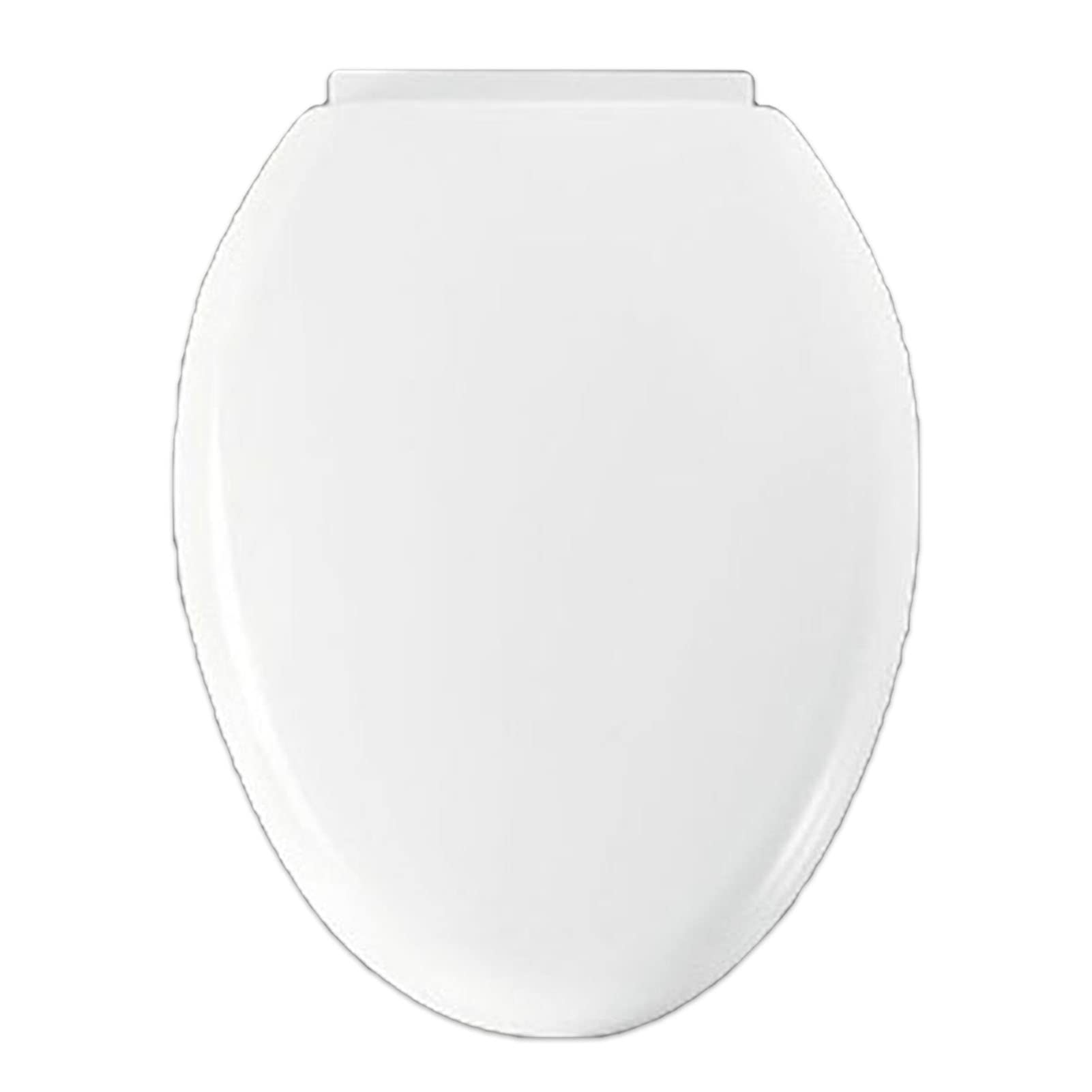 Dxpsxjl One Color Soft Close Close Elongated Toilet Seat, Easy Remove Remove Universal Fit, Residential Home, Hotel, Apartment Office Office, White, Adjustable, Lightweight, Durable, Never, Loosen, Easily