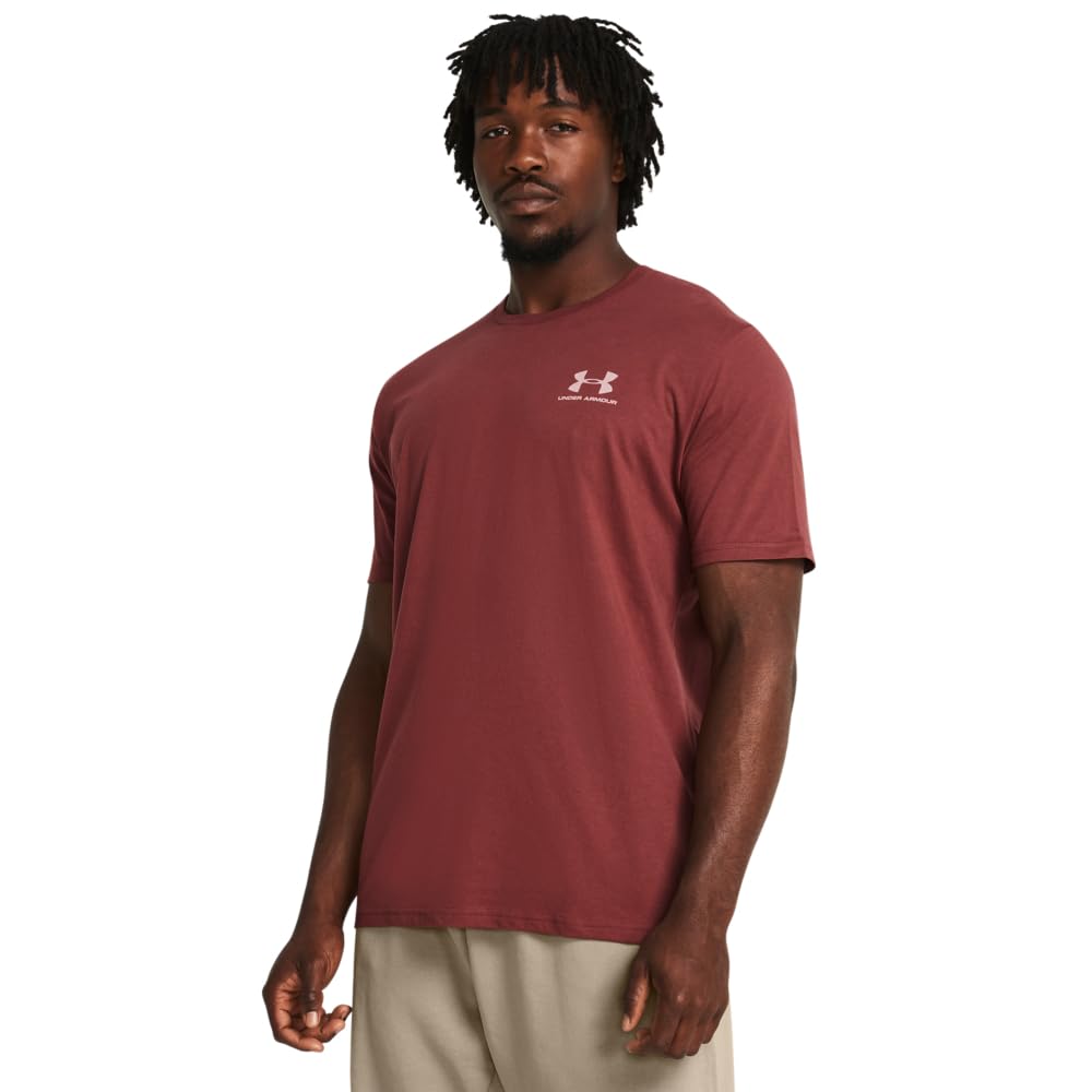 Under Armour Mens Sportstyle Short Sleeve T-Shirt Red M