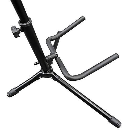 KKmoon Suporte de violão dobrável para instrumentos de corda Suporte para tripé de metal Material pa