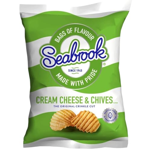 Seabrook Crinkle Crisps Multipack Custom Case Selection - Mixed Box of Flavoured British Potato Crisps - 18 Pack, Select Any 3 Flavours of Your Choosing & Receive 6 x 25g of Each Selection - Image 7