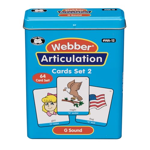 Super Duper Publications | Articulation G Sound Fun Deck | Vocabulary and Language Development Flash Cards | Educational Learning Materials for Children