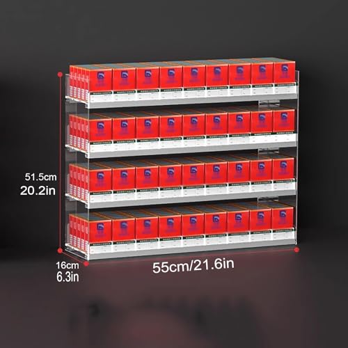 Présentoir cigarettes mural idéal pour optimiser l'espace des tabacs - 3