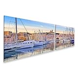 Nos tableaux sont réalisés sur une toile blanche avec une véritable texture canvas. Le panneau de support est en MDF solide issu de forêts durables. La toile imprimée est déjà tendue sur le cadre avant expédition - aucun cadre supplémentaire ou système de tension n'est nécessaire.