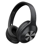 Srhythm NC85 Auriculares Híbridos, Dinámicos, con Cancelación de Ruido, Bluetooth, Inalámbricos, Circumaurales, Carga Rápida, Tiempo...