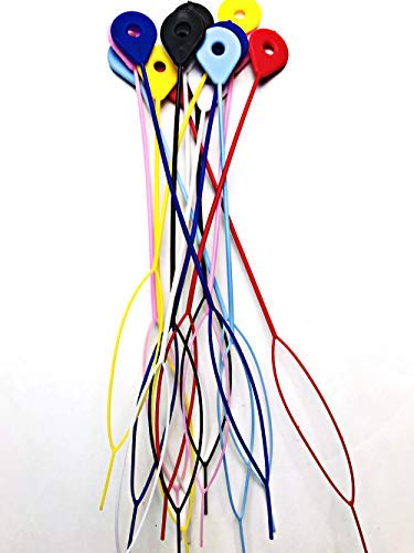 (12PC) - Gabriella Hair Tool Plastic Quick Beader for Loading Beads Ponytail Maker Styling Tool (12PC)