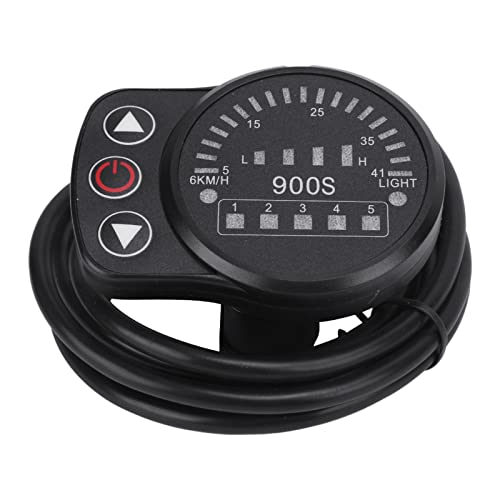 SPYMINNPOO Kit de conversão elétrica, 48 V 500 W bicicleta elétrica do cubo da roda traseira control